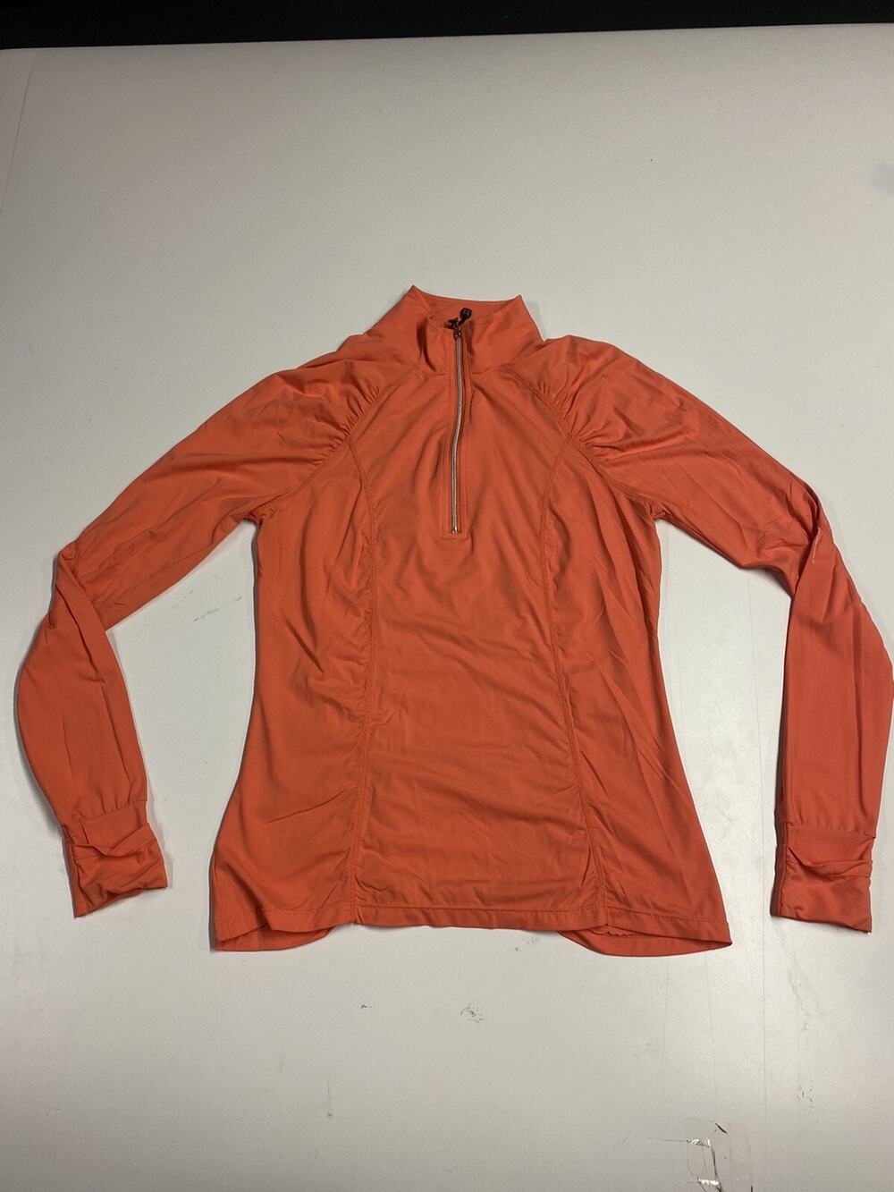 actra performance wear womens size Small Pink Pullover Long Sleeve 1/4 Zip